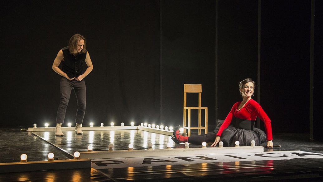 due attori in scena