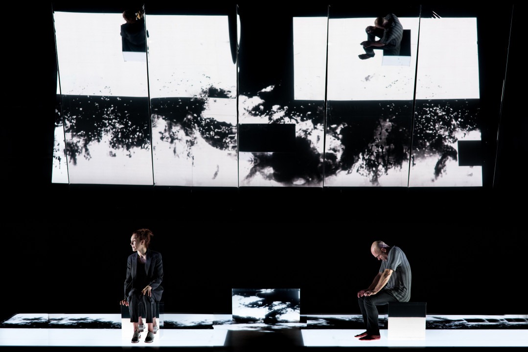 Scena dello spettacolo Il viaggio di Victor