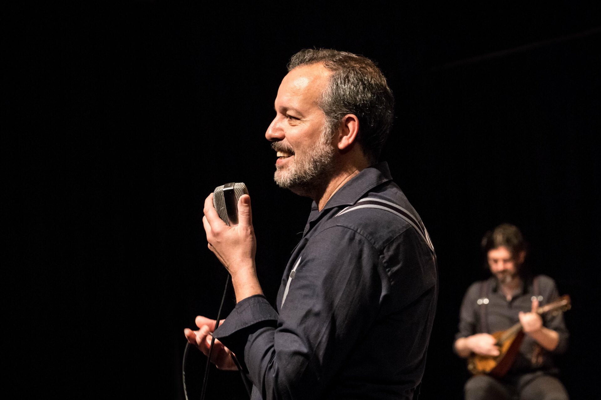 Mario Perrotta in Nel blu