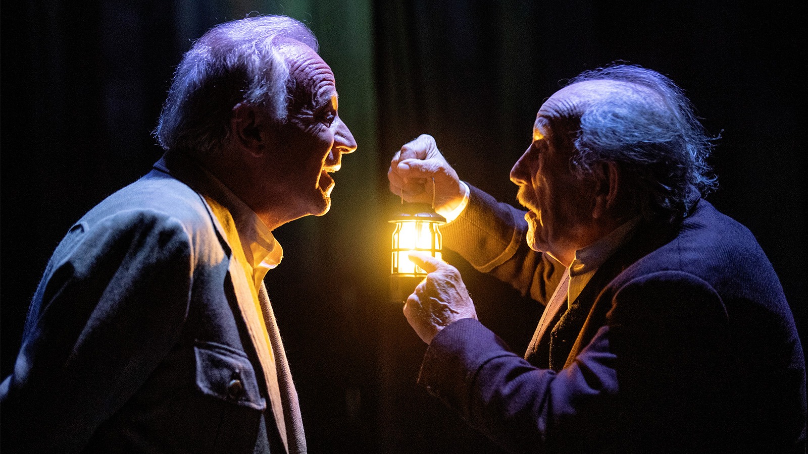 Scena dello spettacolo Il fu Mattia Pascal