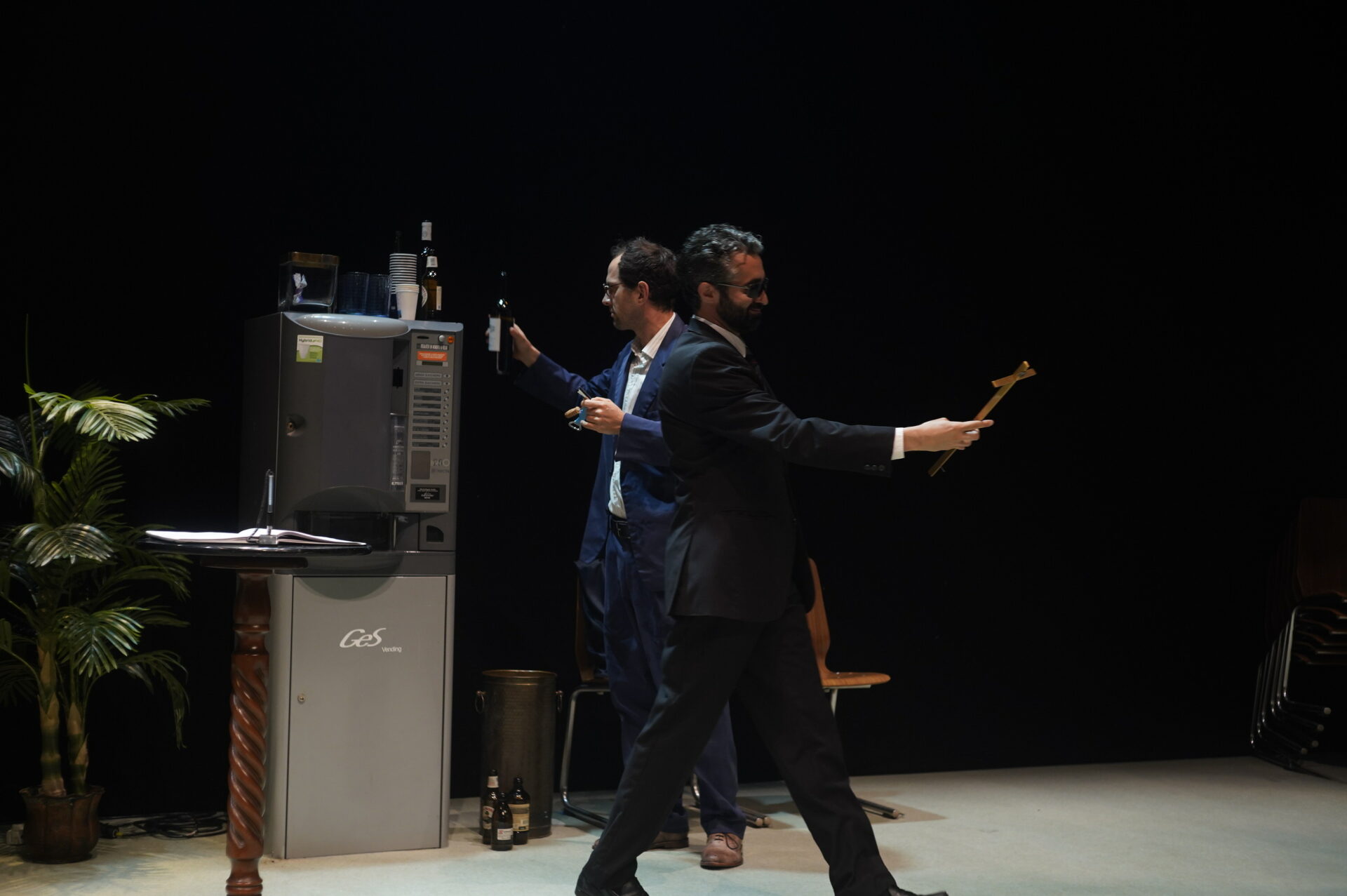 Scena dello spettacolo Note a margine