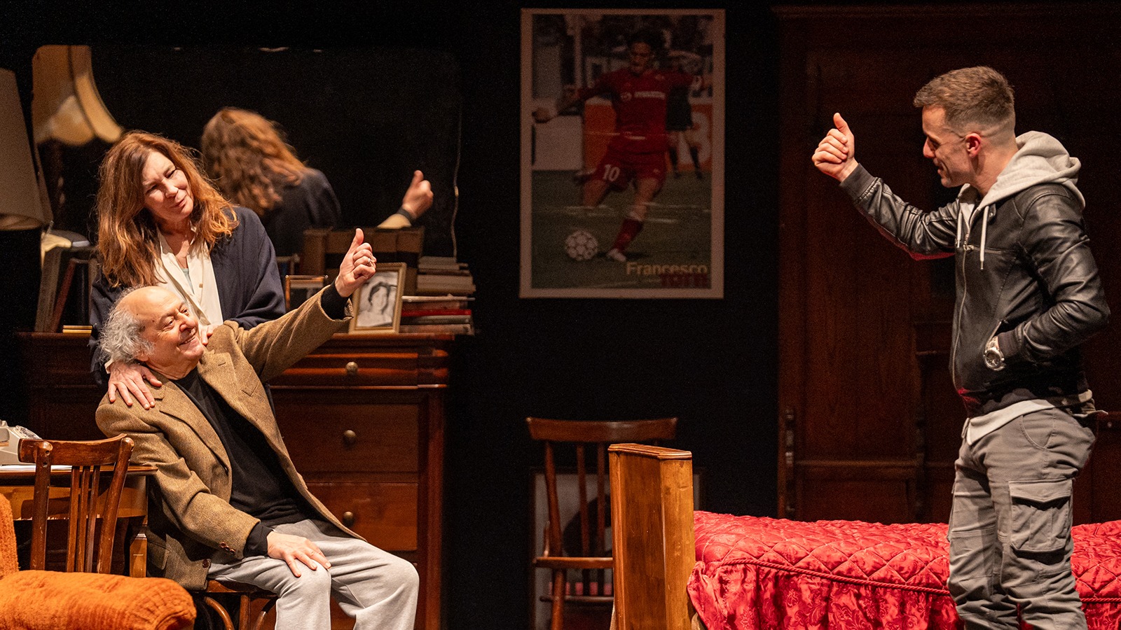 Scena dello spettacolo Farà giorno