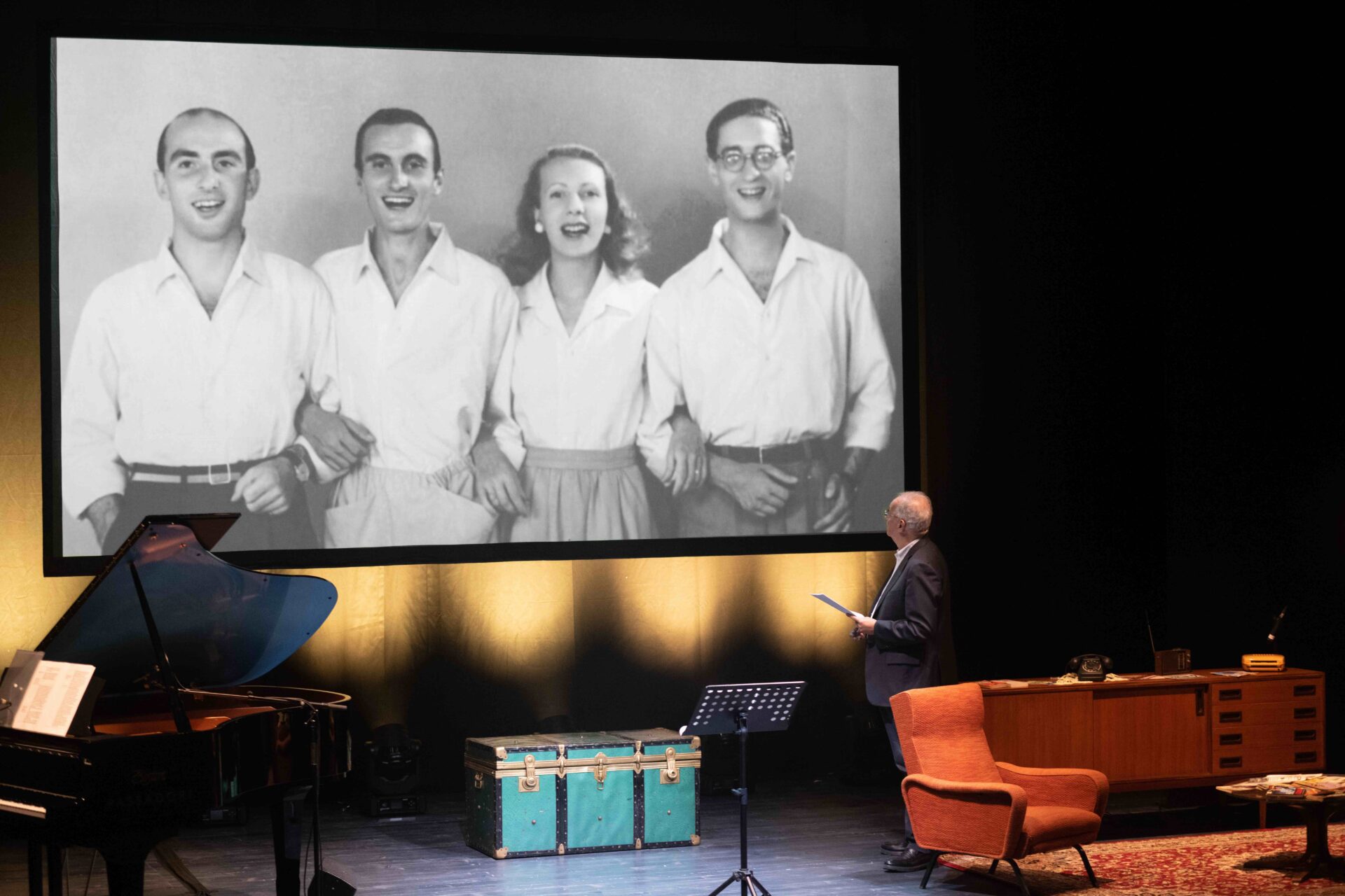 Scena dello spettacolo Le emozioni che abbiamo vissuto