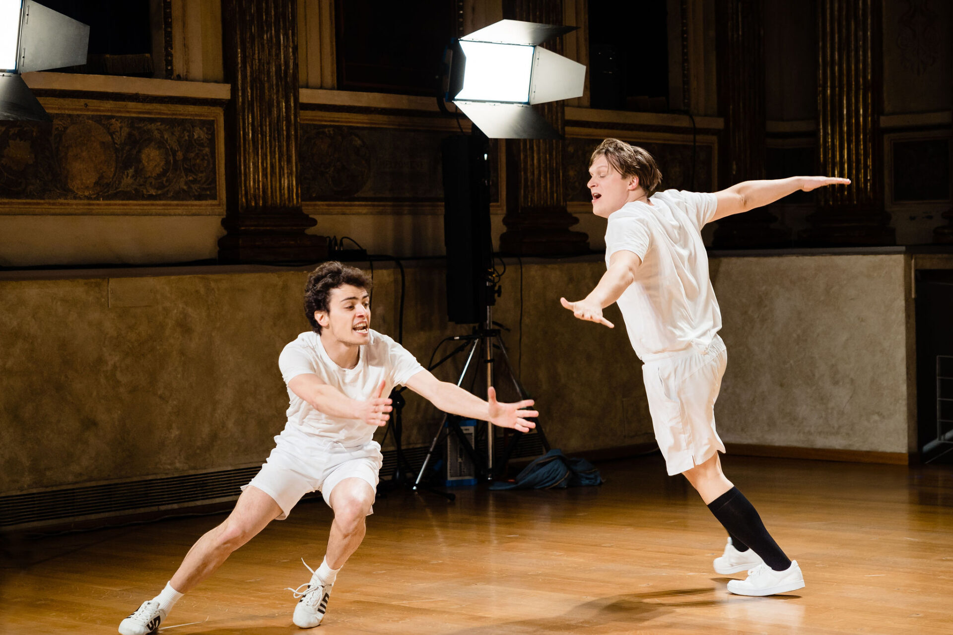 Scena dello spettacolo Come nei giorni migliori