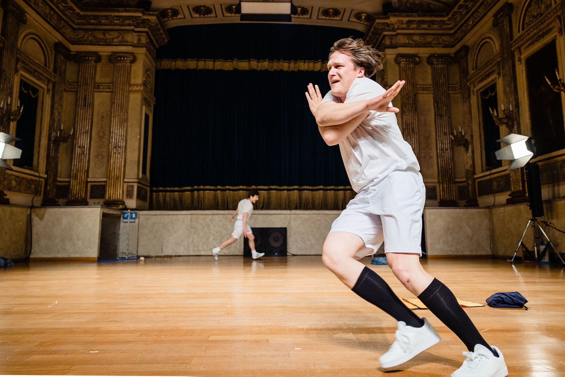 Scena dello spettacolo Come nei giorni migliori