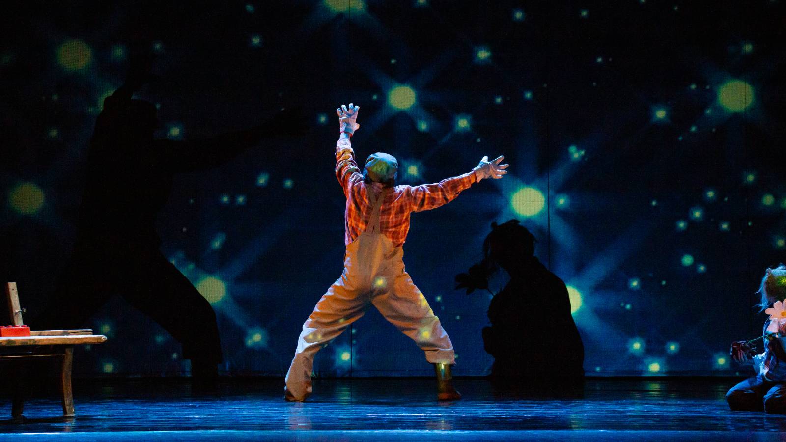 Scena dello spettacolo Amici in(di)visibili