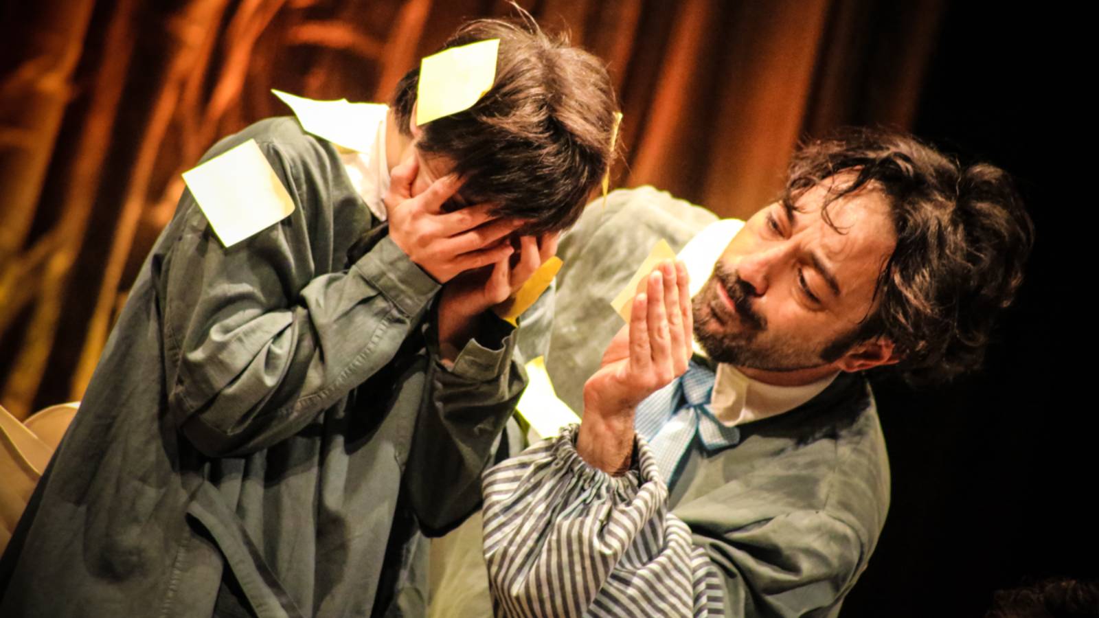 Scena dello spettacolo Diario di un brutto anatroccolo