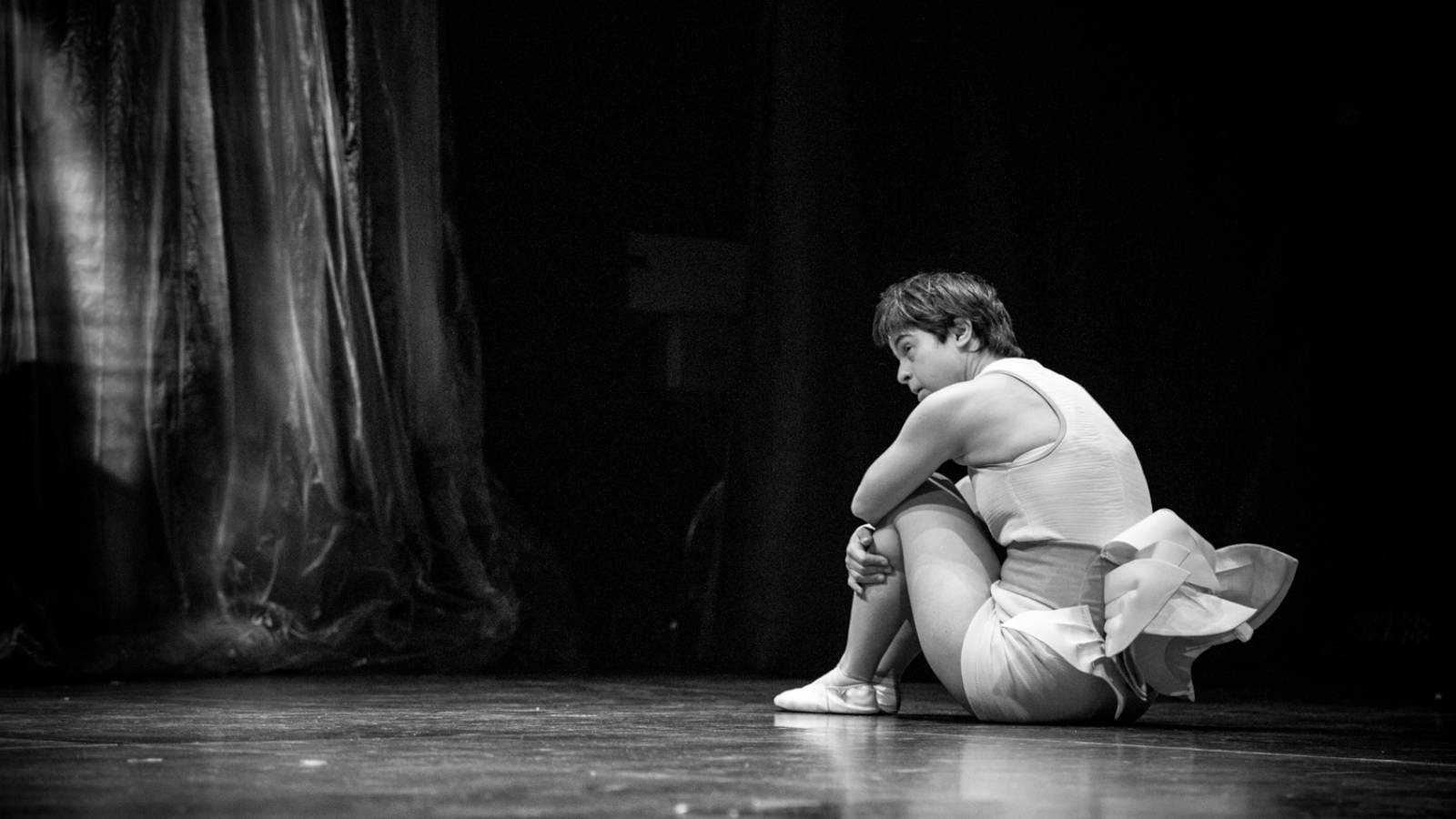 Scena dello spettacolo Diario di un brutto anatroccolo