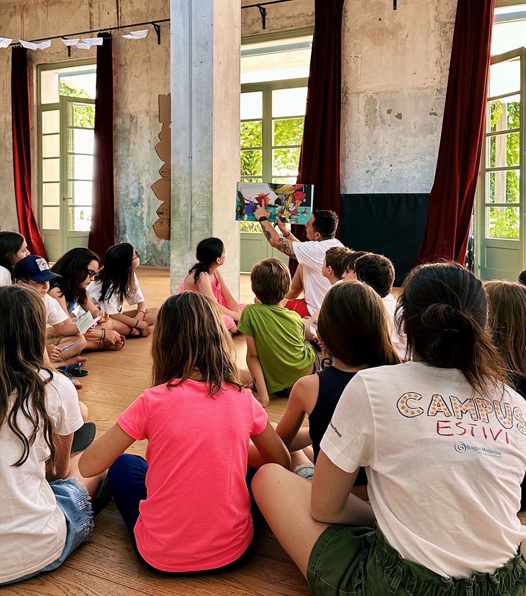 Letture collettive durante il campus estivo