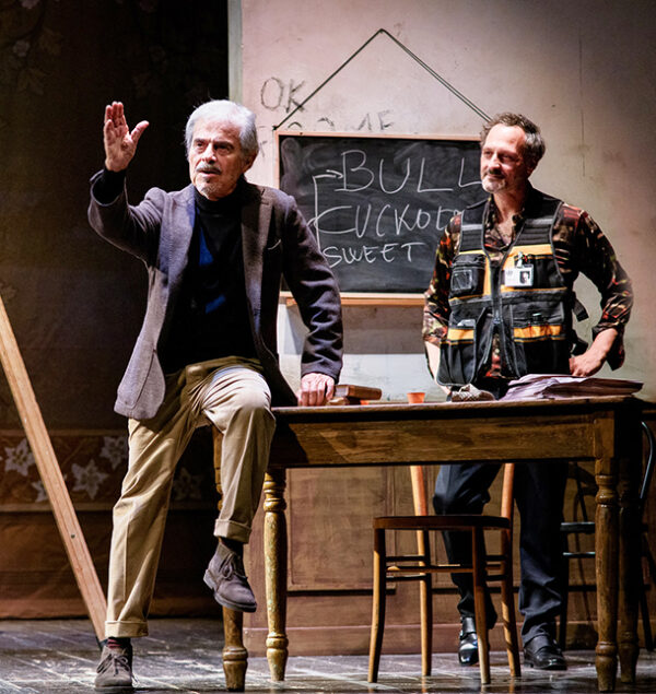 Massimo Dapporto e Fabio Troiano in Pirandello Pulp