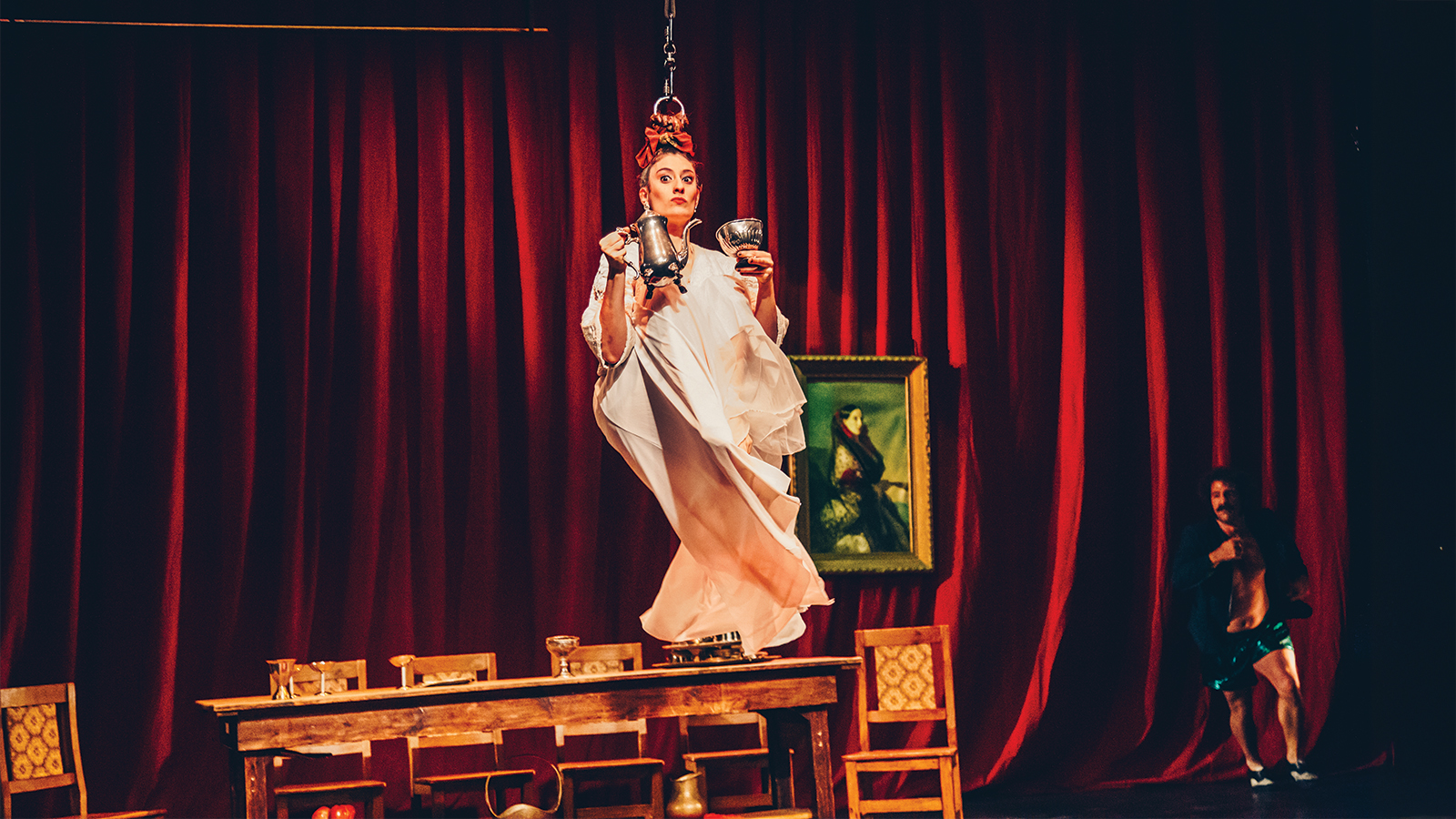 Scena dello spettacolo Un Domingo