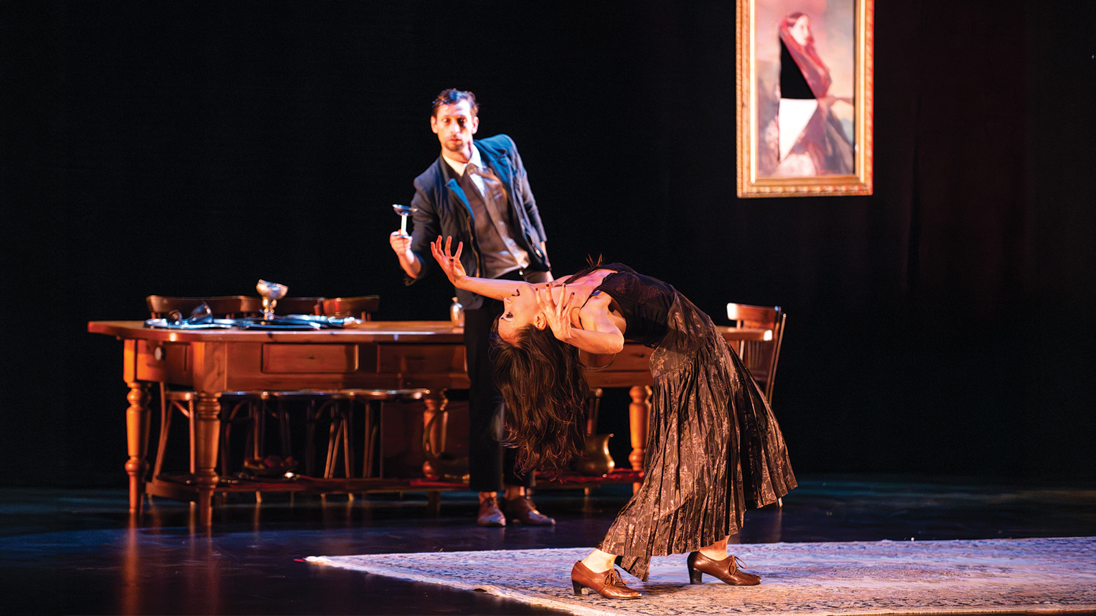 Scena dello spettacolo Un Domingo