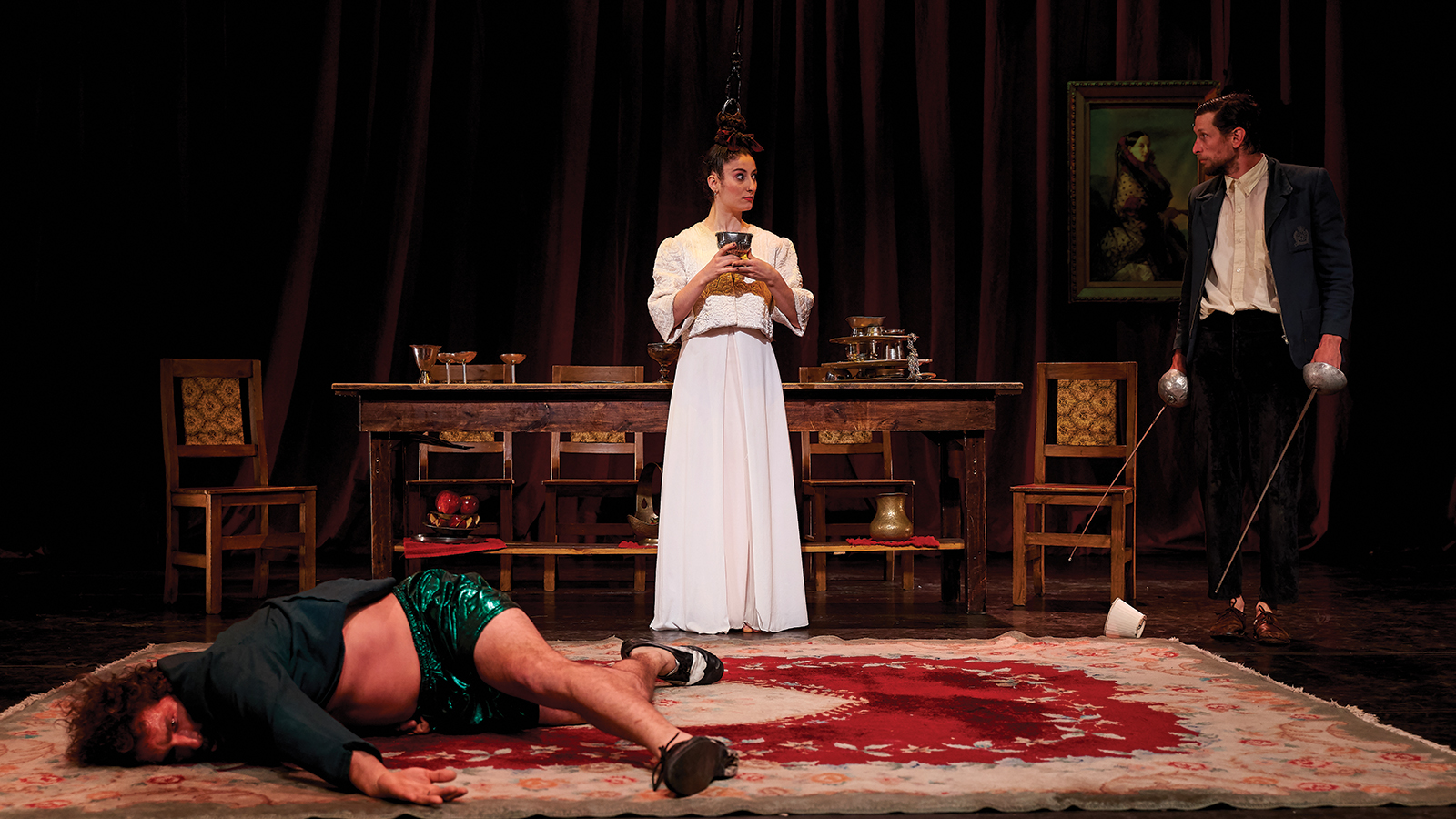 Scena dello spettacolo Un Domingo