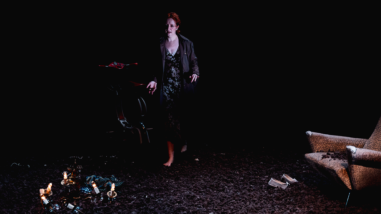 Valentina Picello nello spettacolo Anna Cappelli regia di Claudio Tolcachir