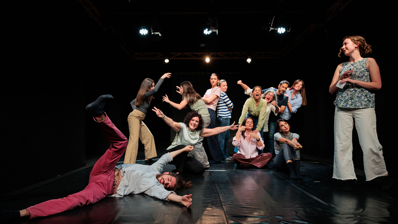 Immagine del saggio finale corsi di teatro