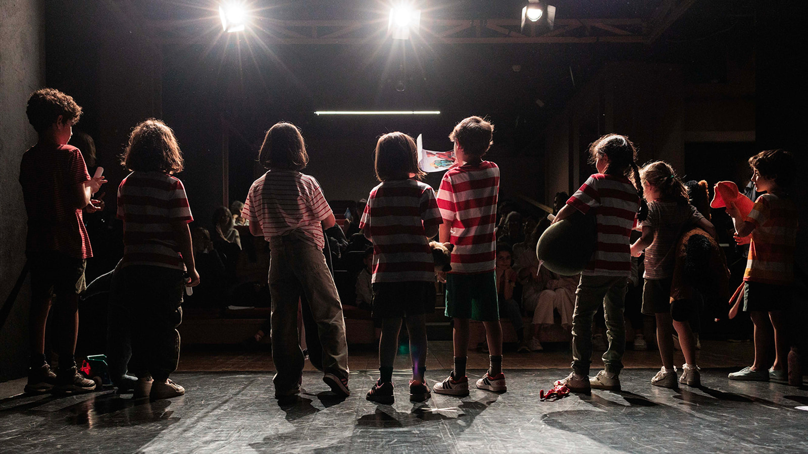 Immagine del saggio finale corsi di teatro