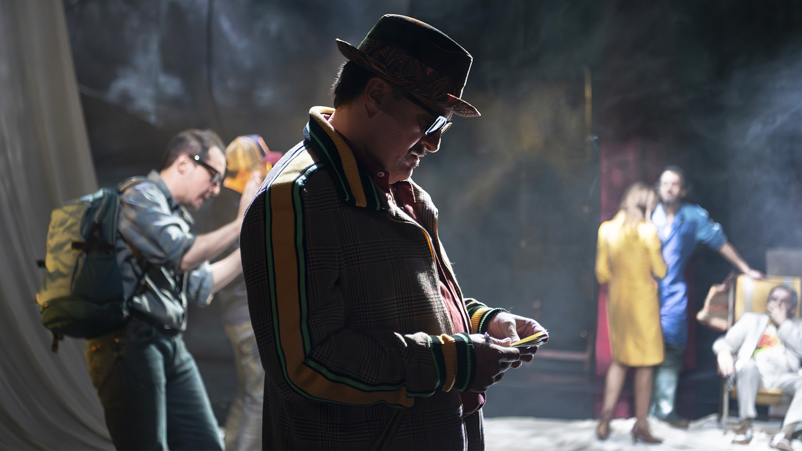 Scena dello spettacolo Il gabbiano regia Filippo DIni