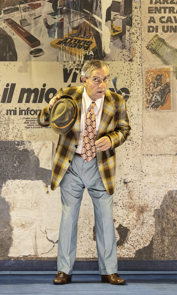 Scena dello spettacolo Il medico dei pazzi