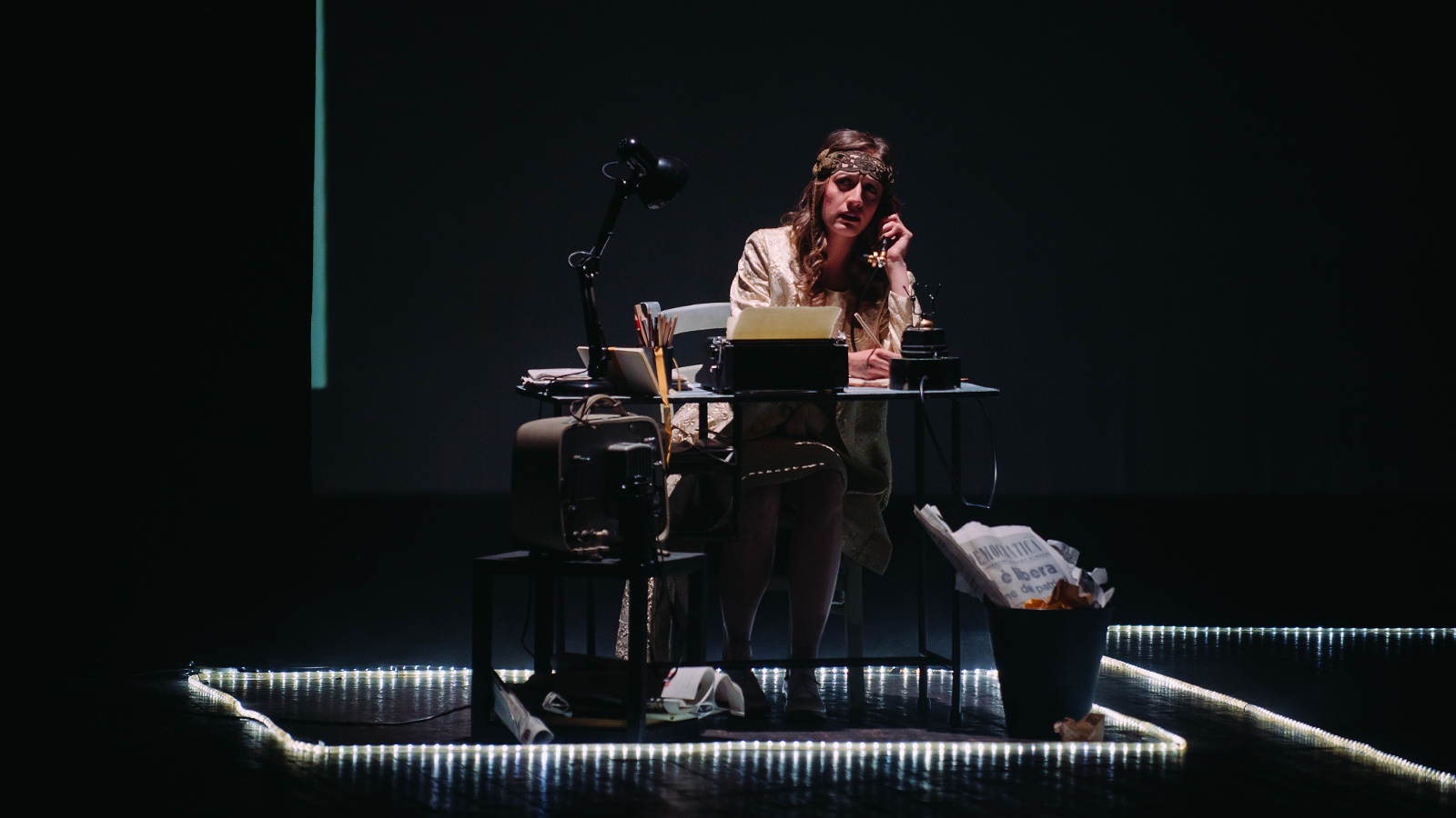 Scena dello spettacolo Un'intima verità