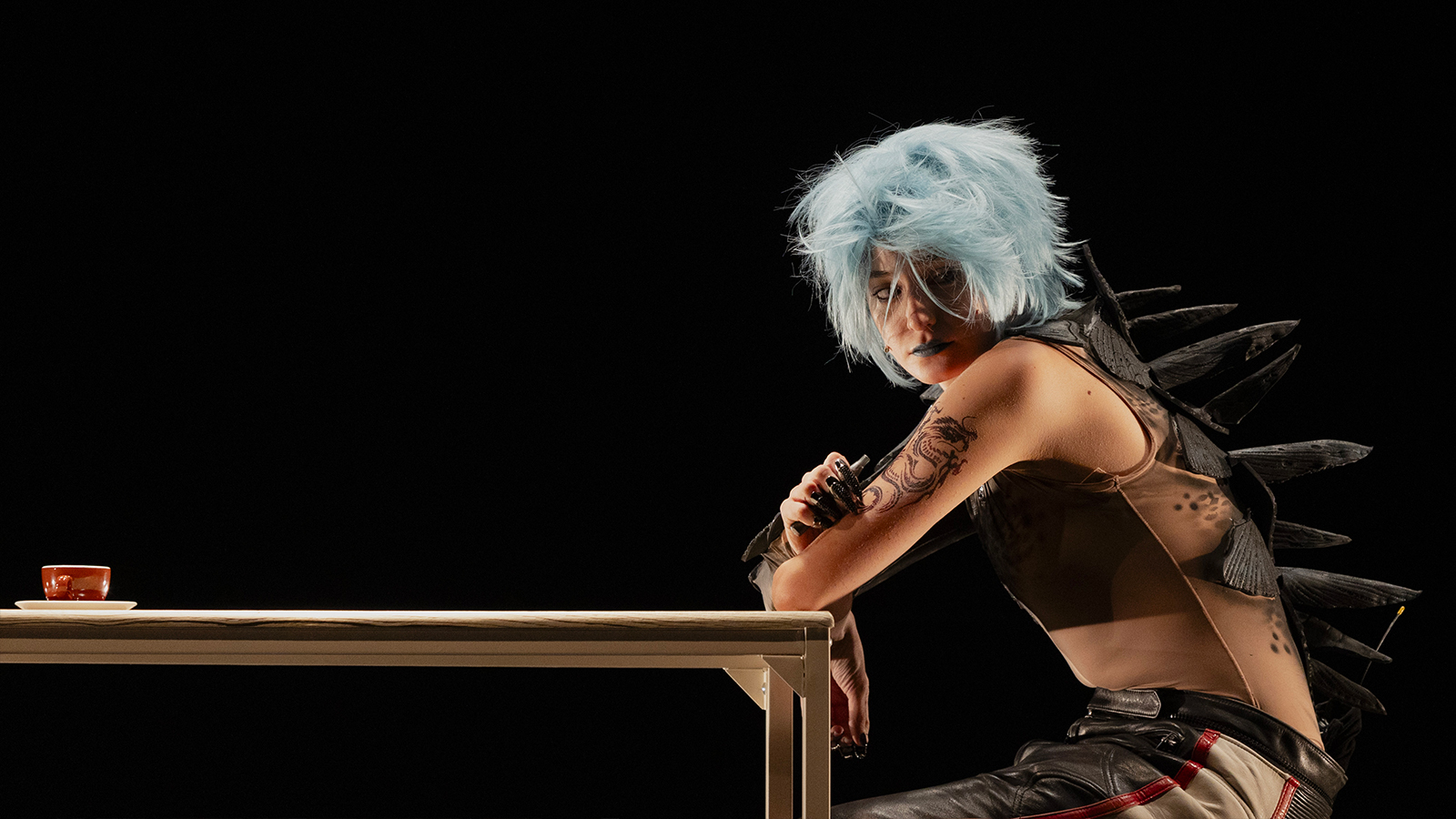 Scena dello spettacolo Il principe dei sogni belli