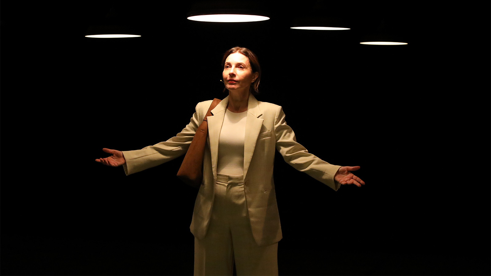 Scena dello spettacolo Prima Facie