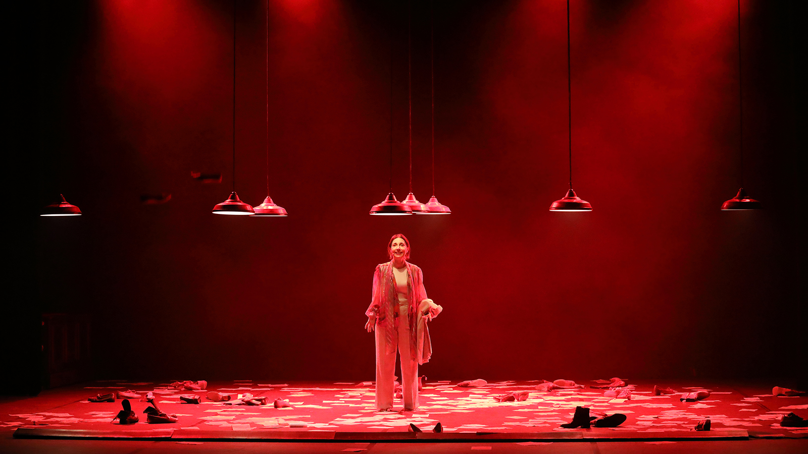 Scena dello spettacolo Prima Facie