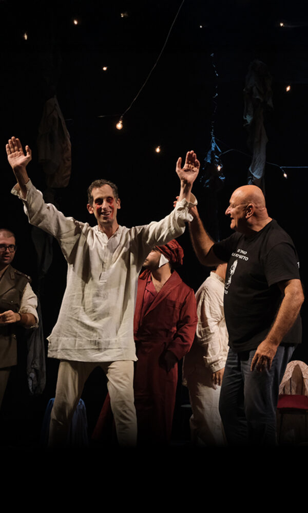 Scena dello spettacolo La Commedia Divina