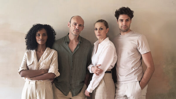 Ritratti dei protagonisti di Cost of living, Sara Bertelà, Filippo Lai, Pietro Micci, Martina Sammarco.